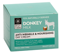 BodyFarm - Αντιρυτιδική και θρεπτική κρέμα ημέρας με γάλα γαϊδούρας