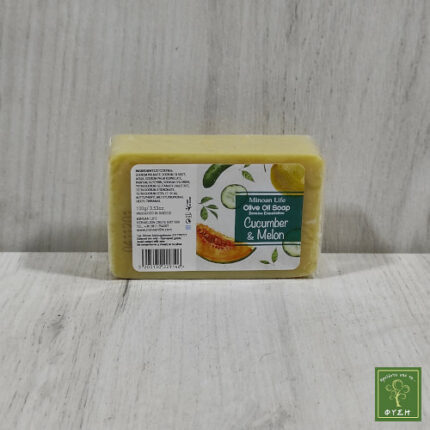 Minoan Life Σαπούνι Ελαιόλαδου Αγγούρι & Πεπόνι