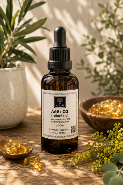 Λάδι Ω3 (Ιχθυέλαιο) 50ml