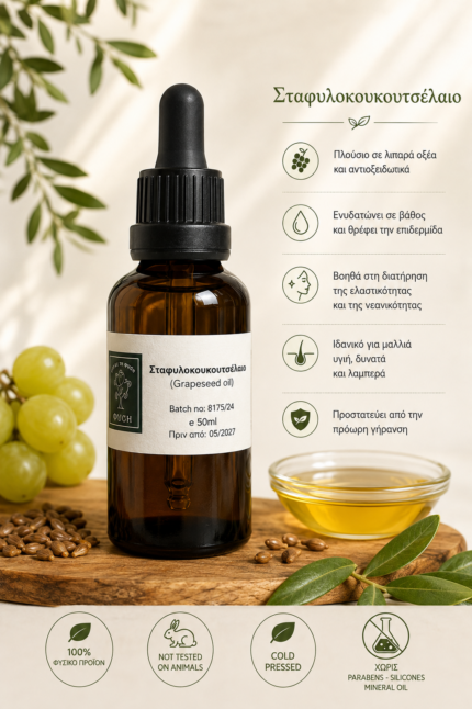 Σταφυλοκουκουτσέλαιο 50ml