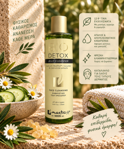 Mastic Spa - Τζελ καθαρισμού με 12 φυτικά εκχυλίσματα