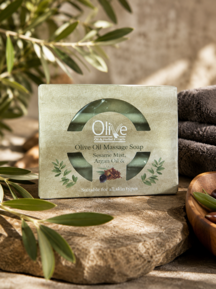 Olive Σαπούνι Μασάζ με Λάδι Αργκάν