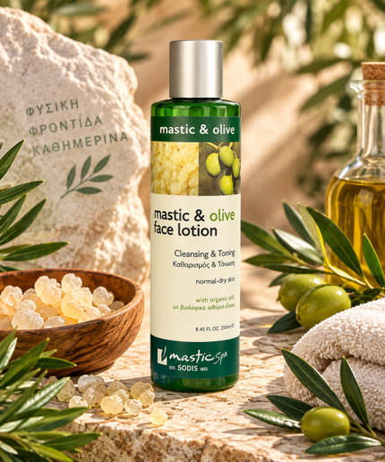 Mastic Spa - Καθαρισμός & τόνωση προσώπου με μαστίχα Χίου & ελαιόλαδο