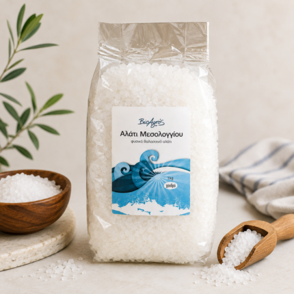 BioAgros Αλάτι Μεσολογγίου Χοντρό 1kg
