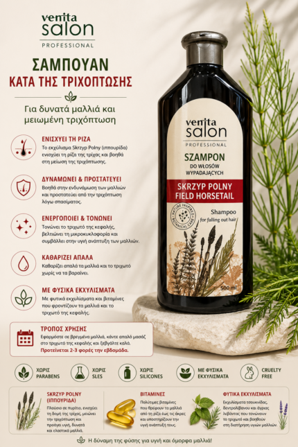 Venita Salon - Σαμπουάν Κατά της Τριχόπτωσης