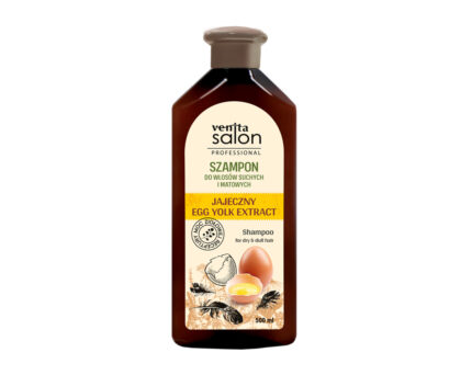 Φυτικό Σαμπουάν με Κρόκο Αυγού - Για ξηρά και θαμπά μαλλιά
