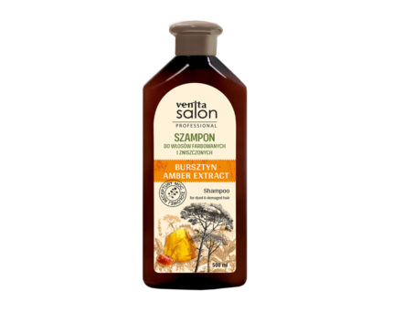 Φυτικό Σαμπουάν με Κεχριμπάρι - Για βαμμένα και ταλαιπωρημένα μαλλιά